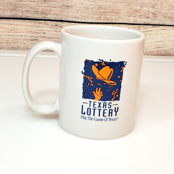 Texas Lottery coffee mug - Picture 1 of 5